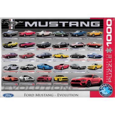 Mustangbiler, 1000 brikker
