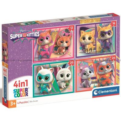 Disney: SuperKattungene, 4-i-1, 12 brikker