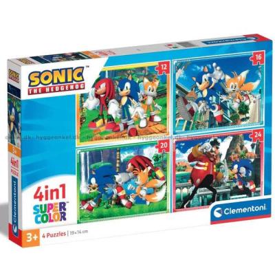Sonic, 4-i-1, 12 brikker