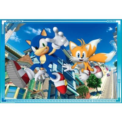 Bilde av Sonic, 4-i-1, 12 brikker