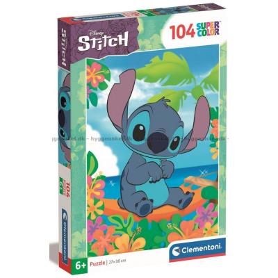Disney: Stitch - Slapper av, 104 brikker