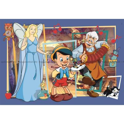 Bilde av Disney: Pinocchio, 104 brikker