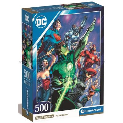 DC: Justice League - Heltene, 500 brikker