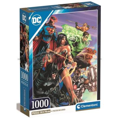 DC: Justice League - I aksjon, 1000 brikker