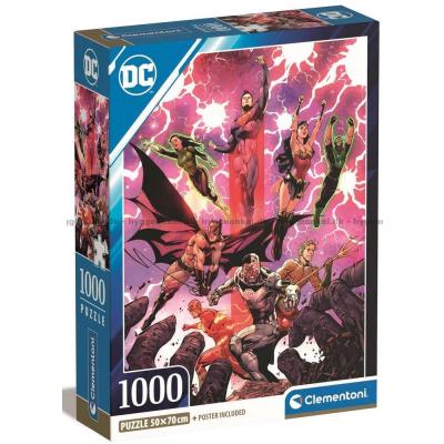 DC: Justice League - Opp i luften, 1000 brikker