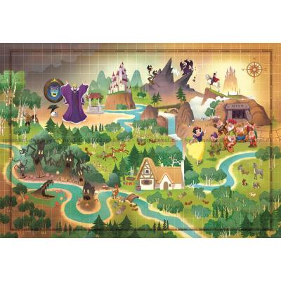 Bilde av Disney: Snøhvit - Kort, 1000 brikker