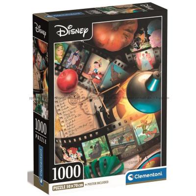 Disney:  Filmklassikere, 1000 brikker