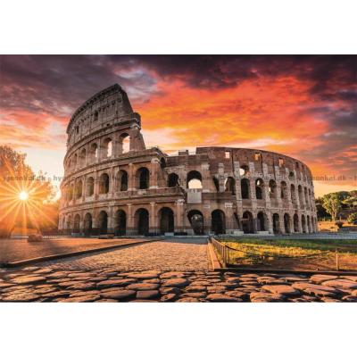Bilde av Solnedgang ved Colosseum, 1000 brikker