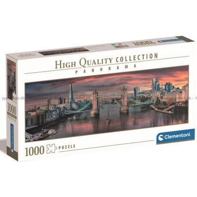 London: Themsen - Panorama, 1000 brikker
