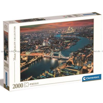 Luftfoto av London, 2000 brikker