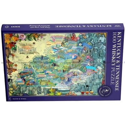 Whisky: Kentucky & Tennessee, 1000 brikker