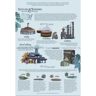 Bilde av Whisky: Kentucky & Tennessee, 1000 brikker