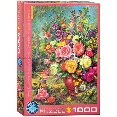 Williams: Blomsterbukett, 1000 brikker