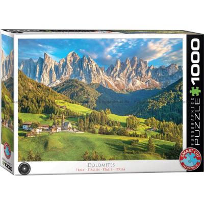 Dolomittene, Alto Adige - Italia, 1000 brikker