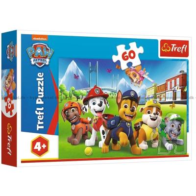 Paw Patrol: På stedet, 60 brikker