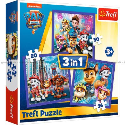 Paw Patrol, 3-i-1, 20 brikker