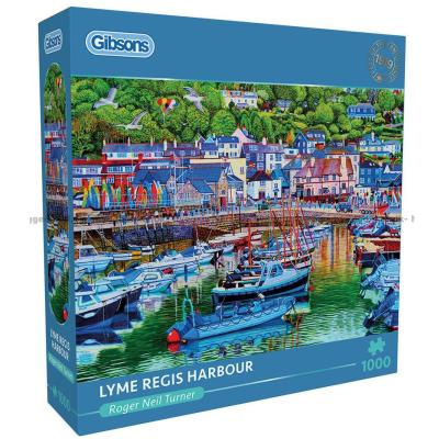 Turner: Havnen i Lyme Regis, 1000 brikker