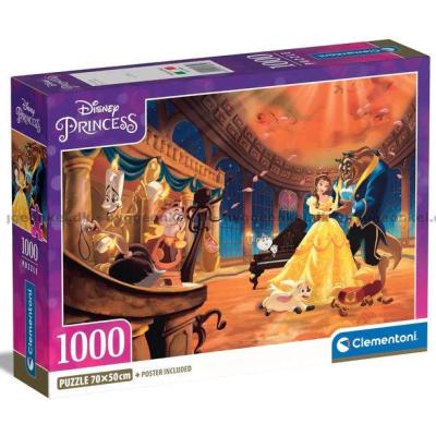 Disney-prinsesser: Skjønnheten og udyret, 1000 brikker