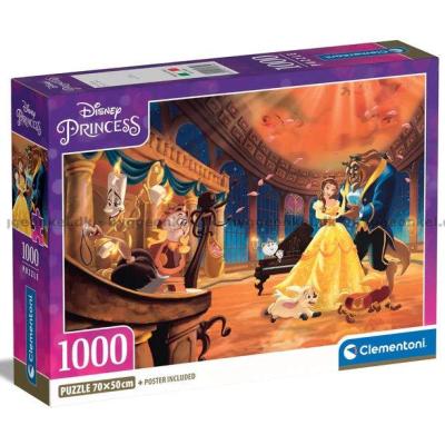 Disney-prinsesser: Skjønnheten og udyret, 1000 brikker
