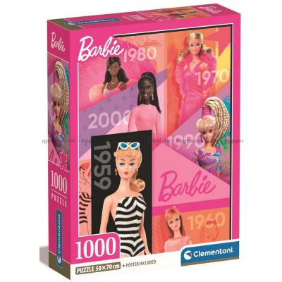 Barbie gjennom tidene, 1000 brikker