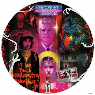 Bilde av Stranger Things - Rundt puslespill, 500 brikker