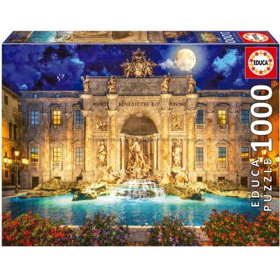 Davison: Trevifontenen i Roma, 1000 brikker