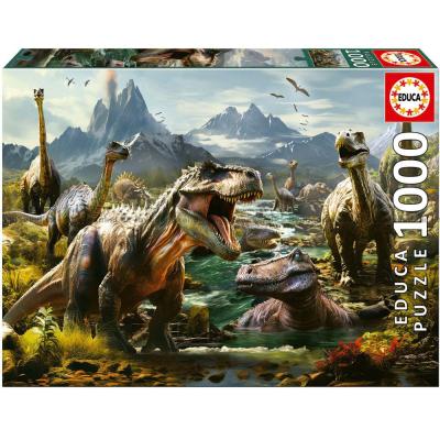 Skremmende dinosaurer, 1000 brikker