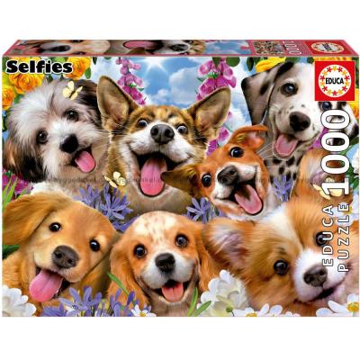 Robinson: Selfie - Hundevalper, 1000 brikker