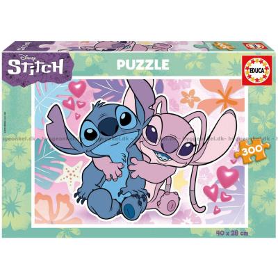 Disney: Stitch - Vennskap, 300 brikker