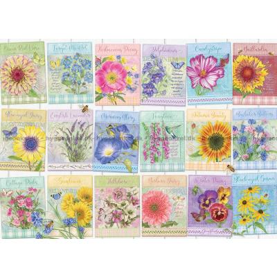 Bilde av Collage: Blomsterfrø, 500 brikker