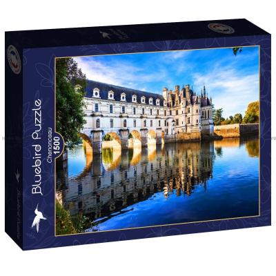 Frankrike: Chenonceau slott, 1500 brikker