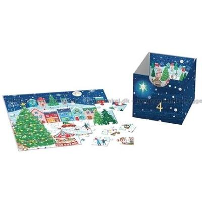 Bilde av Julekalender: Landsbyen ved juletider, 24x50 brikker