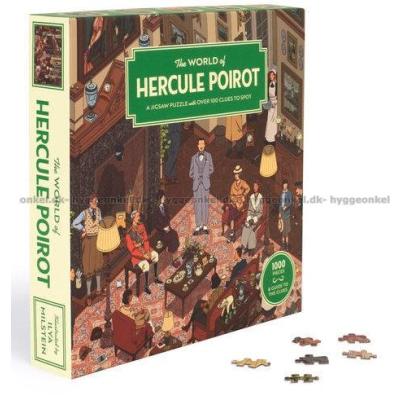 Bilde av Hercule Poirots verden, 1000 brikker