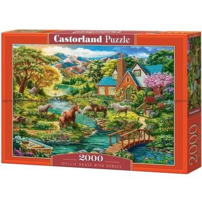 Hestene foran huset, 2000 brikker