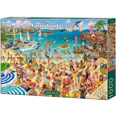 Moro på stranden, 1000 brikker