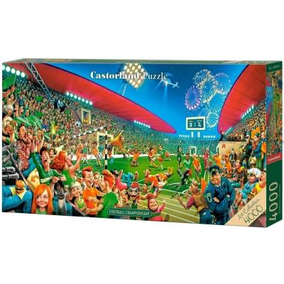 Fotballkampen - Panorama, 4000 brikker