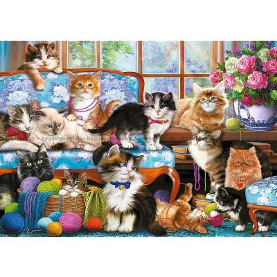 Bilde av Pirola: Kattene på sofaen, 500 brikker