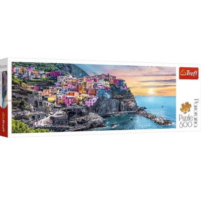 Italia: Vernazza - Panorama, 500 brikker