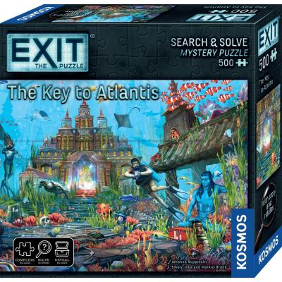 Exit: Nøkkelen til Atlantis, 500 brikker