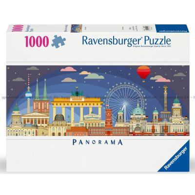 Natt i Berlin - Panorama, 1000 brikker