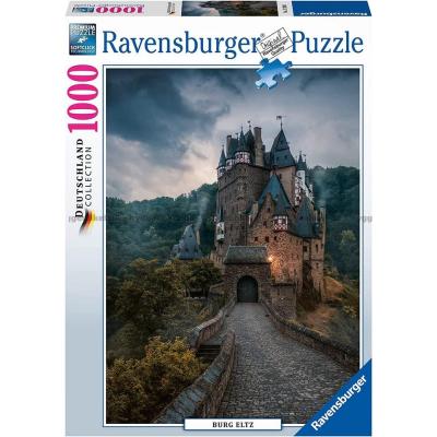 Tyskland: Eltz slott, 1000 brikker