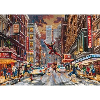 Bilde av Marvel: Kinkade - Deadpool, 1000 brikker