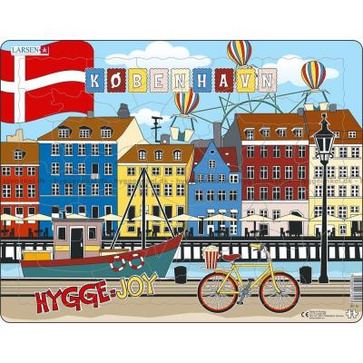 København - Rammepuslespill, 35 brikker