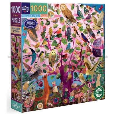 Ugletreet, 1000 brikker