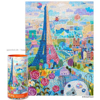 Fargerike Paris, 1000 brikker