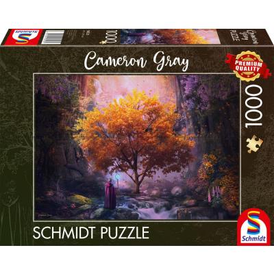 C. Grey: Den fortryllende skogen, 1000 brikker