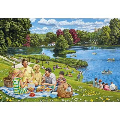 Bilde av T. Mitchell: På tur en sommerdag, 4x500 brikker