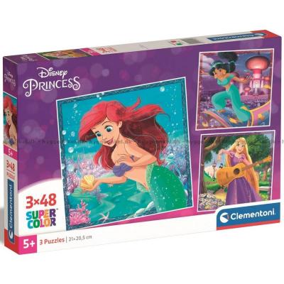 Disney-prinsesser, 3x48 brikker