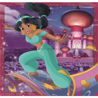 Bilde av Disney-prinsesser, 3x48 brikker