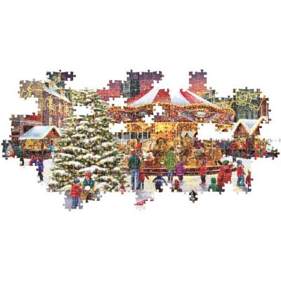 Bilde av Jul på torget - Panorama, 1000 brikker